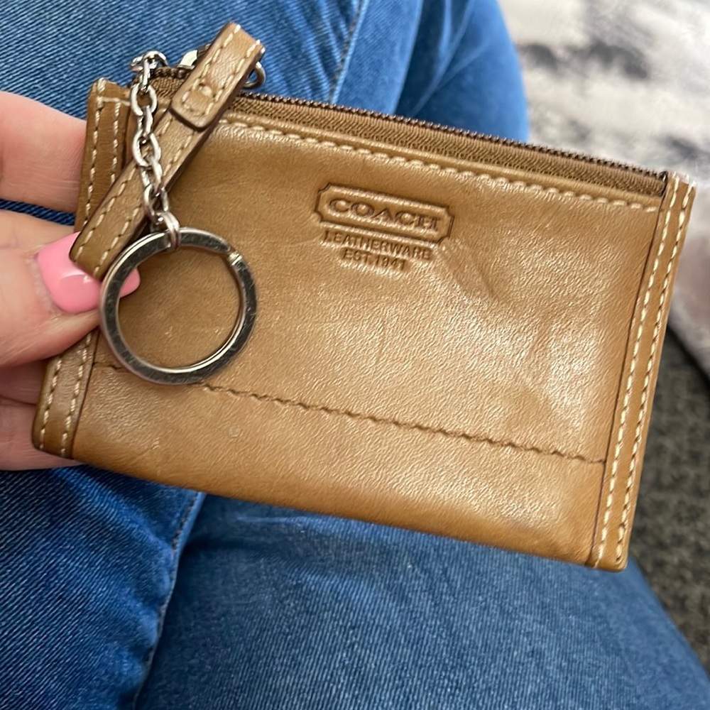 Coach coin bag